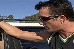 Busty brunette takes dick until face covered in cum!