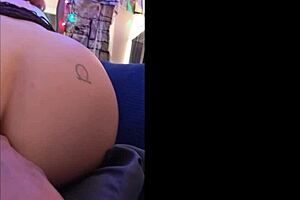 the slut gets fucked hard in doggystyle by a big cock, cumming from hardcore homemade pounding