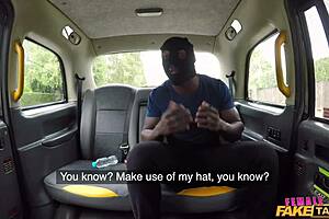 milf with big tits fulfills bbc fantasy in taxi