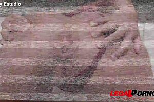 paola gurgel gets dp and first dap with 3 cocks in heels 😈