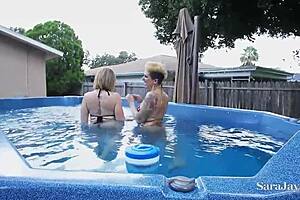 lesbians della dane in a casual scandinavian setting.