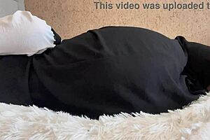 Young Arab Girl Poses Without Underwear in Intimate Setting