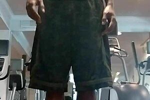 I, like, work out at the gym with my athletic roommate, feeling so fit