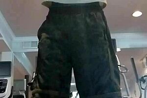 I, like, work out at the gym with my athletic roommate, feeling so fit