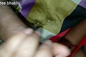 indian stepson drills his stepmom's creamy pussy. desi chudai gets wild with intense rubbing!