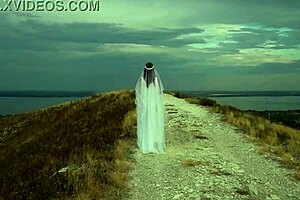 Amateurs hiking to the top of the hill.