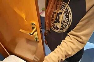 i fucked her in the toilet and she squirted all over