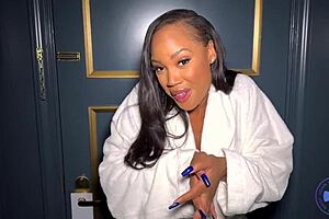 Busty Ebony Milf Slut Bent Over For Bbc