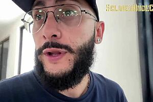 andrea castro begs soldierhugecock to fuck her before filming