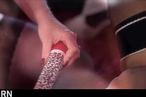 I-I love sensual lesbian sex with big tits milfs who like romantic moments