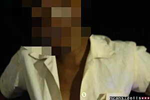 18 year old’s creamy pussy on display