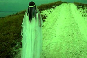 Amateurs hiking to the top of the hill.