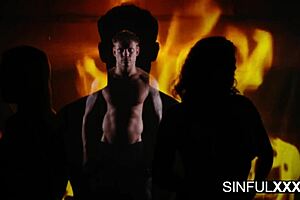 Join this sensual threesome with Lovita Fate!