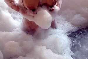 Is Spying On Brunette Bathing Leading To Crazy Anal Fuck?