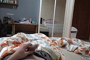 stepmom caught him masturbating, what did she do?