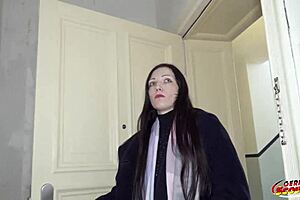 rina helena experiences first anal sex with big cock in german scout roleplay