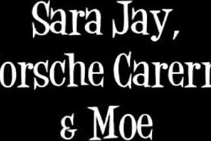 مو يضرب الجميلة بورشا كاريرا في دوجي ستايل عرقي جامح