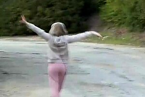 Started with a free SFW pornlog, ended up with kinky public orgasm from this sexy blonde milf.