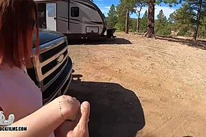 Stepson tricks stepmom into bent over riding