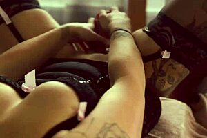 Exposed pussy play with dirty talk at window!