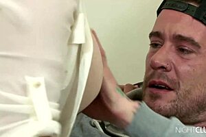 Blonde Milf Tells Stepson His Cock Is Bigger