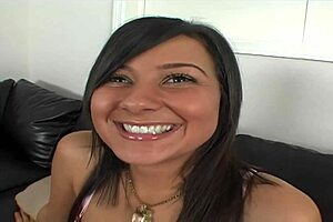 Samira's pussy stretched wide open in POV