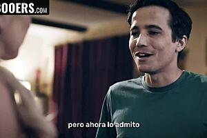 Stepmom Rides Stepson Deep While Sucking His Cock Passionately