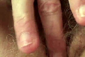 Me Masturbating My Hairy Pussy as Mommy in Solo Session