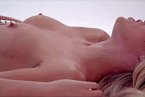 Blonde Milf Masturbates Her Shaved Pussy