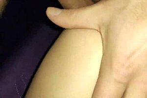 Forty-year-old couple enjoys intimate moments in beautiful setting