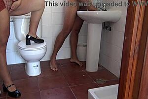 Does The Perverted Stepmother Want Her Stepson To Piss In Front Of Her?