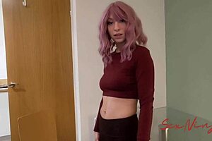 Step mom lands on my dick during yoga 😳