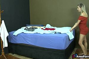 a stepmom takes care of her stepson in this story