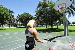 yo, check curvy nina kayy dropping her shorts for sexy fun!