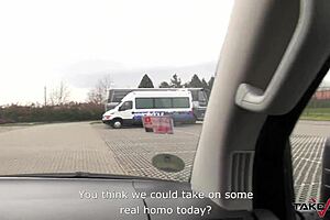 Wow! Glassed Blonde Teacher’s Pussy Covered In Cum At Lunch Break!