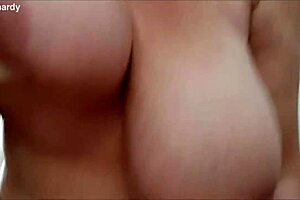 Blonde Granny with Huge Tits Loves Young Dick