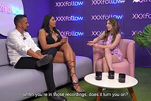 MelanyLatina Hot Wife Fucked by Tommy Miller in Real XXXFollow Sessions with DaniOrtiz Podcast