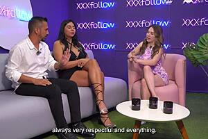 MelanyLatina Hot Wife Fucked by Tommy Miller in Real XXXFollow Sessions with DaniOrtiz Podcast