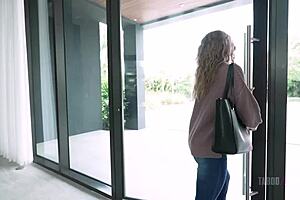 Horny Step Daughter Punished For Sneaking Out