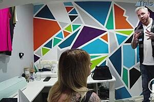 Lola Eastking plays the shoplifting slut in this roleplay.