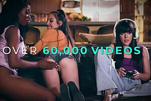 alison rey and ember snow orgasm with strap on