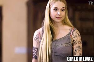 sarah vandella's slumber party becomes lesbian foursome