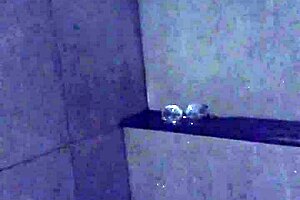 Asian Wife's Secret Gym Shower Masturbation