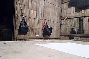 me visita mi compañero de la universidad en mi casa del campo lo vi muy musculoso y le propuse cosas sexuales sucias porno real casero