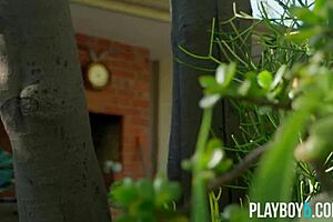 Maya Kendrick, the redhead milf, exposes her hairy pussy