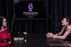 Best Moments Of Caroleta Roots In Preliminares Podcast With Bia Hot Part 2