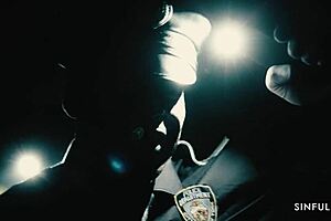 Officer Questions Suspect During Halloween Encounter With Monster Cock