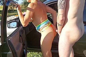 i got anal creampie on the road with big ass latina milf