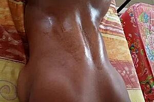 local female vagina massage session with girlfriend