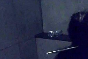 Asian Wife's Secret Gym Shower Masturbation